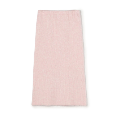 シャギーアルパカ ストレートスカート