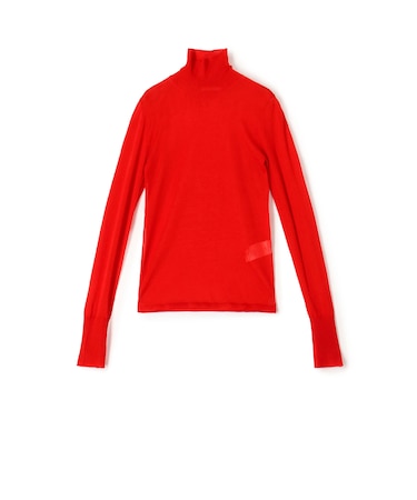 KANAKO SAKAI SHEER KNIT TURTLE
