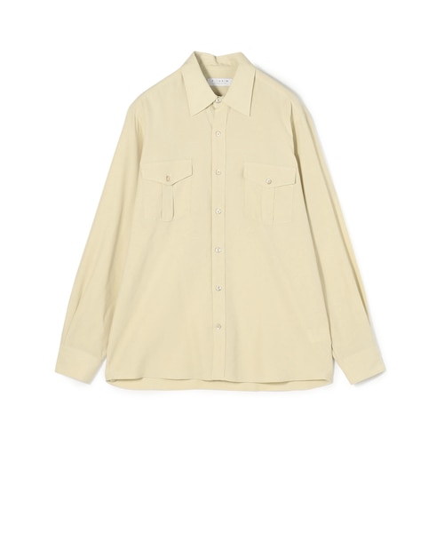 トップス Edition THE RERACS US POCKET SHIRTS Edition×THE RERACS Collaboration Label US POCKET SHIRTS｜トゥモロ