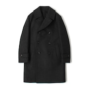 ウールカシミヤ ダブルブレステッド 6B Pコート