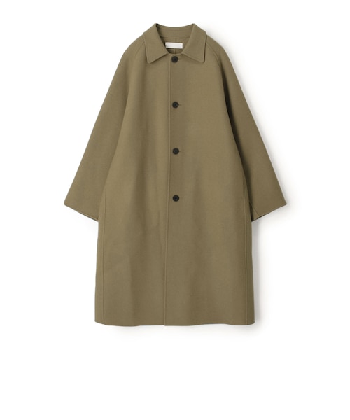 ウールカシミヤダブルフェイス ロングコート｜トゥモロ－ランドの