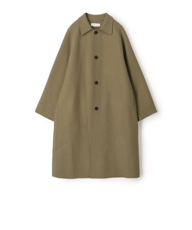 ウールカシミヤダブルフェイス ロングコート