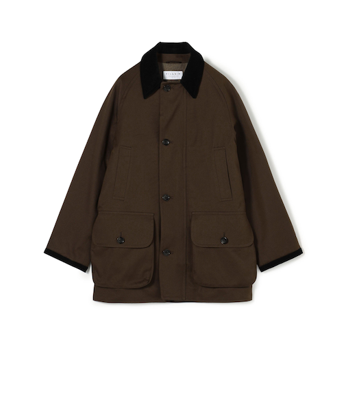 コットンウールキャバリーツイル フィールドコート SONDRIO