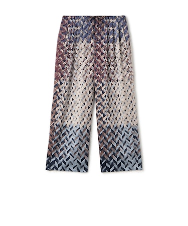 プリズムプリント タックドロストパンツ