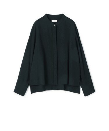 【WEB先行予約】サンディジョーゼット ボックスシルエットブラウス