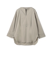 ストレッチタイプライター ブザムロングブラウス