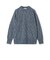 TOMORROWLAND tricot コットンナイロンメランジニット クルーネックプルオーバー