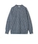 TOMORROWLAND tricot コットンナイロンメランジニット クルーネックプルオーバー
