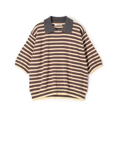 CORDERA オーガニックコットン ポロカラープルオーバー