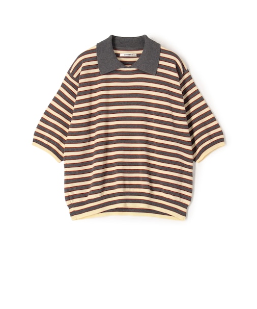 CORDERA オーガニックコットン ポロカラープルオーバー