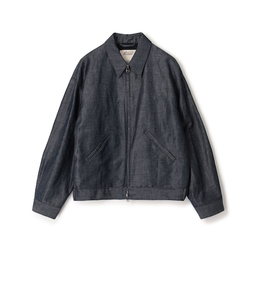 【WEB先行予約・別注】VALSTAR リネンウール ブルゾン DORMEUIL