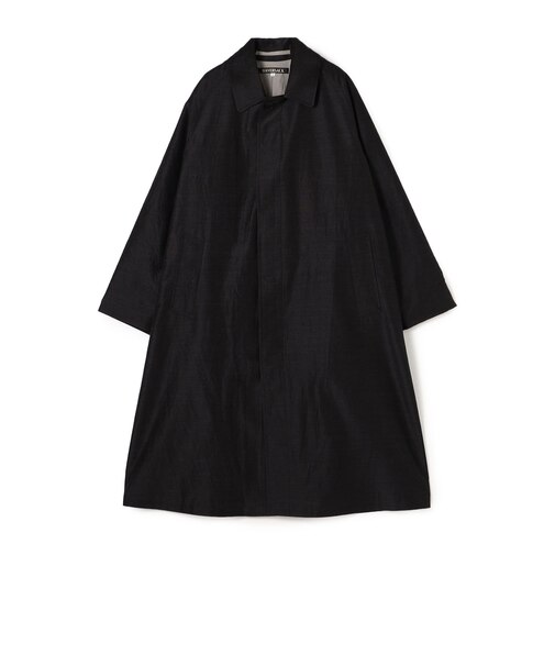 HAVERSACK ウールシルク バルカラーコート