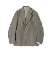 【別注】De Petrillo CUMA リネンヘリンボーン シングルブレステッド3Bジャケット