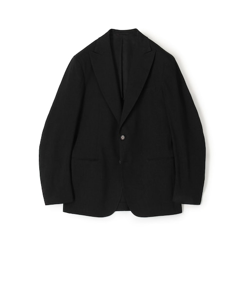 【別注】De Petrillo MARGELINA リネンウール シングルブレステッド2Bジャケット