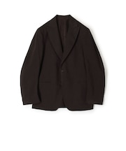 【別注】De Petrillo MARGELINA リネンウール シングルブレステッド2Bジャケット