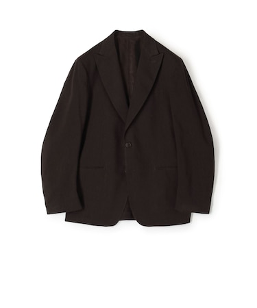 【別注】De Petrillo MARGELINA リネンウール シングルブレステッド2Bジャケット