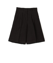 レーヨンリネンブッチャー バミューダパンツ