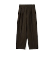 edition pourell リネン タックパンツ