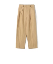 edition pourell リネン タックパンツ