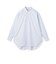 コットンブロード ボタンダウン ロングシャツ