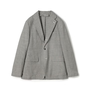 トロピカルウーステッド シングルブレステッド 3Bジャケット ALFRED BROWN