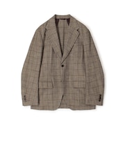 レーヨンシルクリネン シングルブレステッド 2Bジャケット