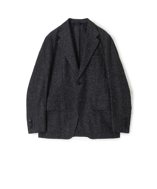 シルクウール シングルブレステッド 2Bジャケット