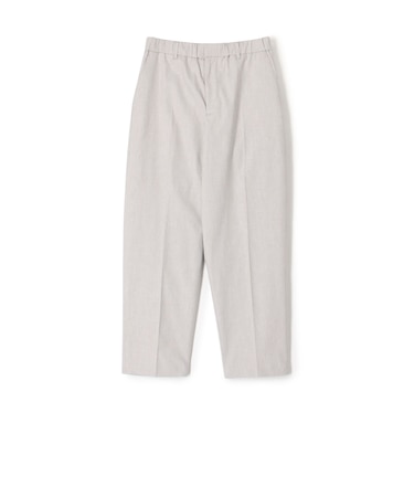 コットンオックスストレッチ スリムパンツ