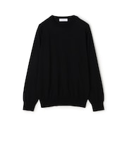 ギザコットン クルーネックニット