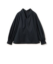 ストレッチブロード ドルマンパフブラウス
