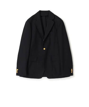 トロピカルウーステッド シングルブレステッド 3Bブレザー ALFRED BROWN