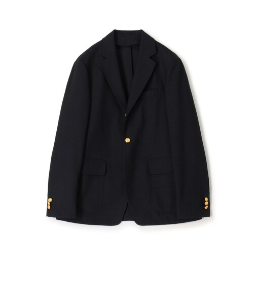 トロピカルウーステッド シングルブレステッド 3Bブレザー ALFRED BROWN