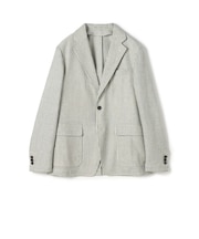 ウールリネンシルク シングルブレステッド 3Bジャケット MARLING＆EVANS