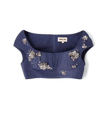 SHUSHU/TONG Boatneck Crop Top ビスチェトップ
