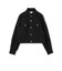 HYKE OXFORD BALLOON SLEEVE JACKET バルーンスリーブジャケット