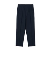 コットンカルゼ バックベルト ペグトップスラックス SOLBIATI