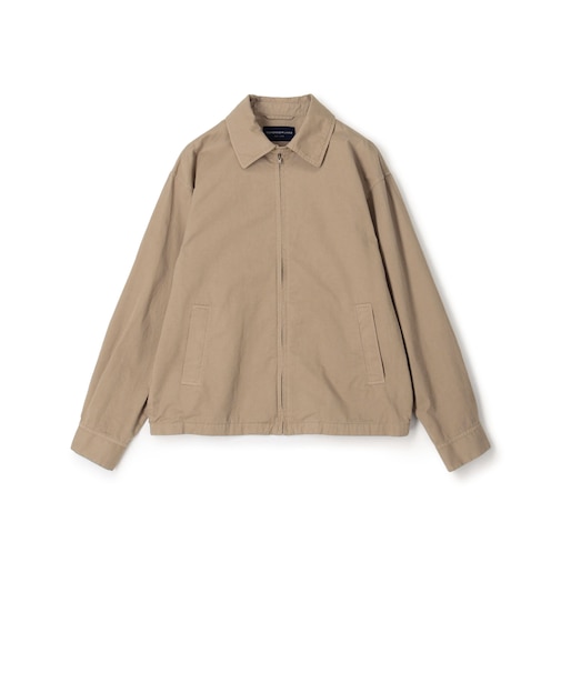 コットンツイル ジップアップブルゾン SONDRIO