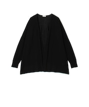 エヴァーシルク ワイドカーディガン