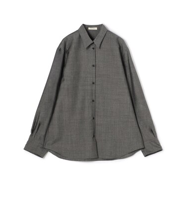 ウーステッドウールモヘヤ ドレスシャツ