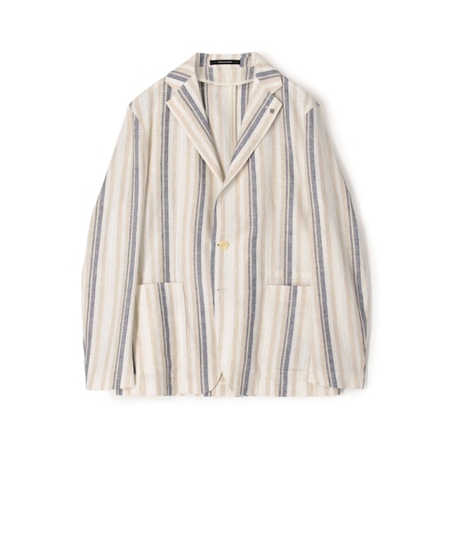 【別注】TAGLIATORE G-LIGHT リネンレーヨン シングルブレステッド 2Bジャケット