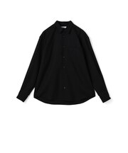 Super120's ウォッシャブルウール リラックスシャツ