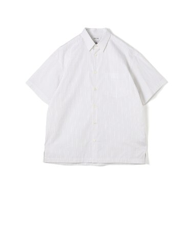 THOMAS MASON ストライブハーフスリーブシャツ