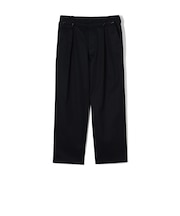 60/2コットンギャバジン 1タックペグトップパンツ