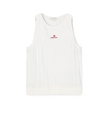 【別注】SHUSHU/TONG Logo Sleeveless Top スリーブレストップ