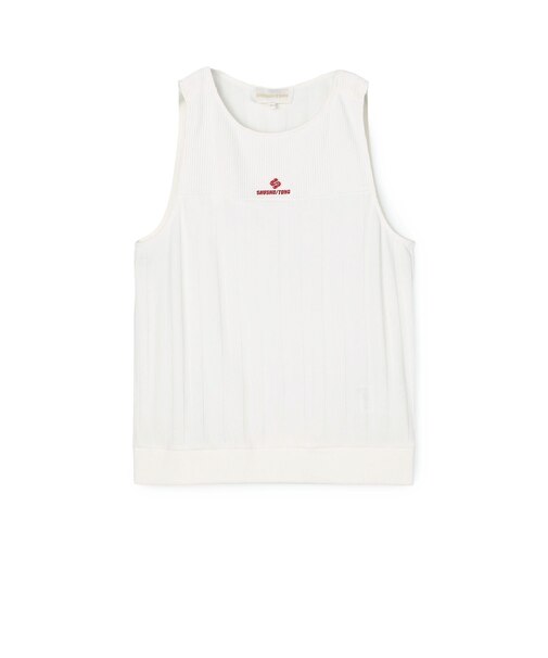 【別注】SHUSHU/TONG Logo Sleeveless Top スリーブレストップ