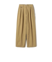 edition pourell ビンテージコットン タックパンツ