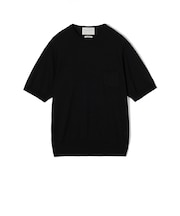 TOMORROWLAND tricot プライムシルク ハイゲージ クルーネックニットTシャツ