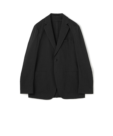 ビスコースリネンコットン シングルブレステッド2Bジャケット セットアップ仕様