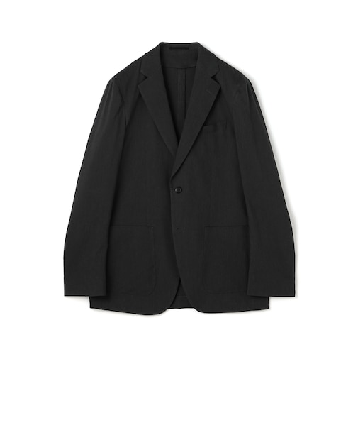 ビスコースリネンコットン シングルブレステッド2Bジャケット セットアップ仕様