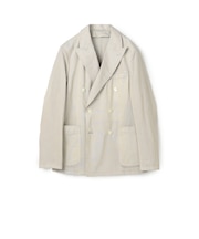 コットンシルクシアサッカー ダブルブレステッド6Bジャケット GIANNETTI PIERO